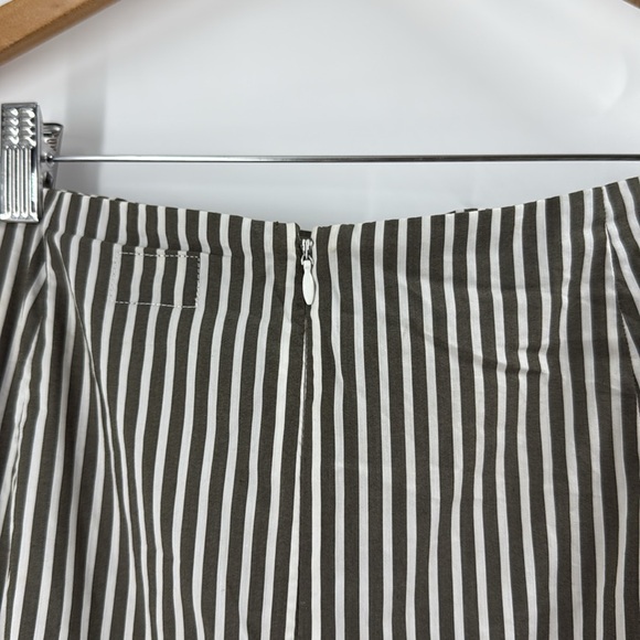 Worthington ruffle cotton blend skirt faux wrap flirty flouncy - Picture 13 of 16